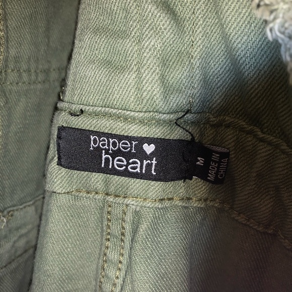 Olive green Jean overalls - Picture 6 of 6